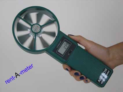 Mieten Sie ganz einfach: Airflow LCA30 VT Luftstrmungs-Messgert. AIR LCA30VTxx