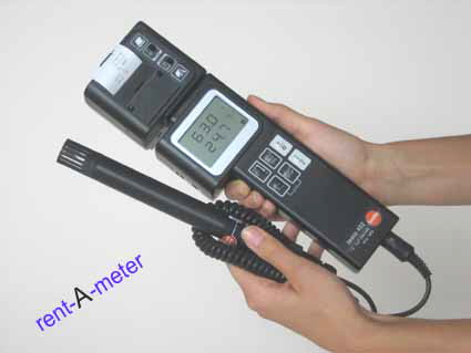 Testo 452 RLT Klima Messgerät z.B. in Solingen mieten