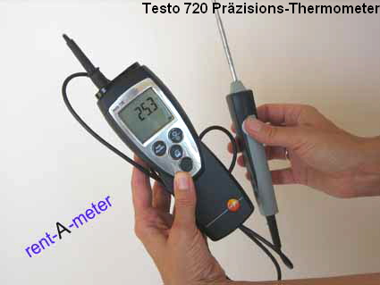 Mieten Sie ganz einfach: TESTO 720  Przisions-Messgert