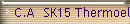 C.A  SK15 Thermoelement